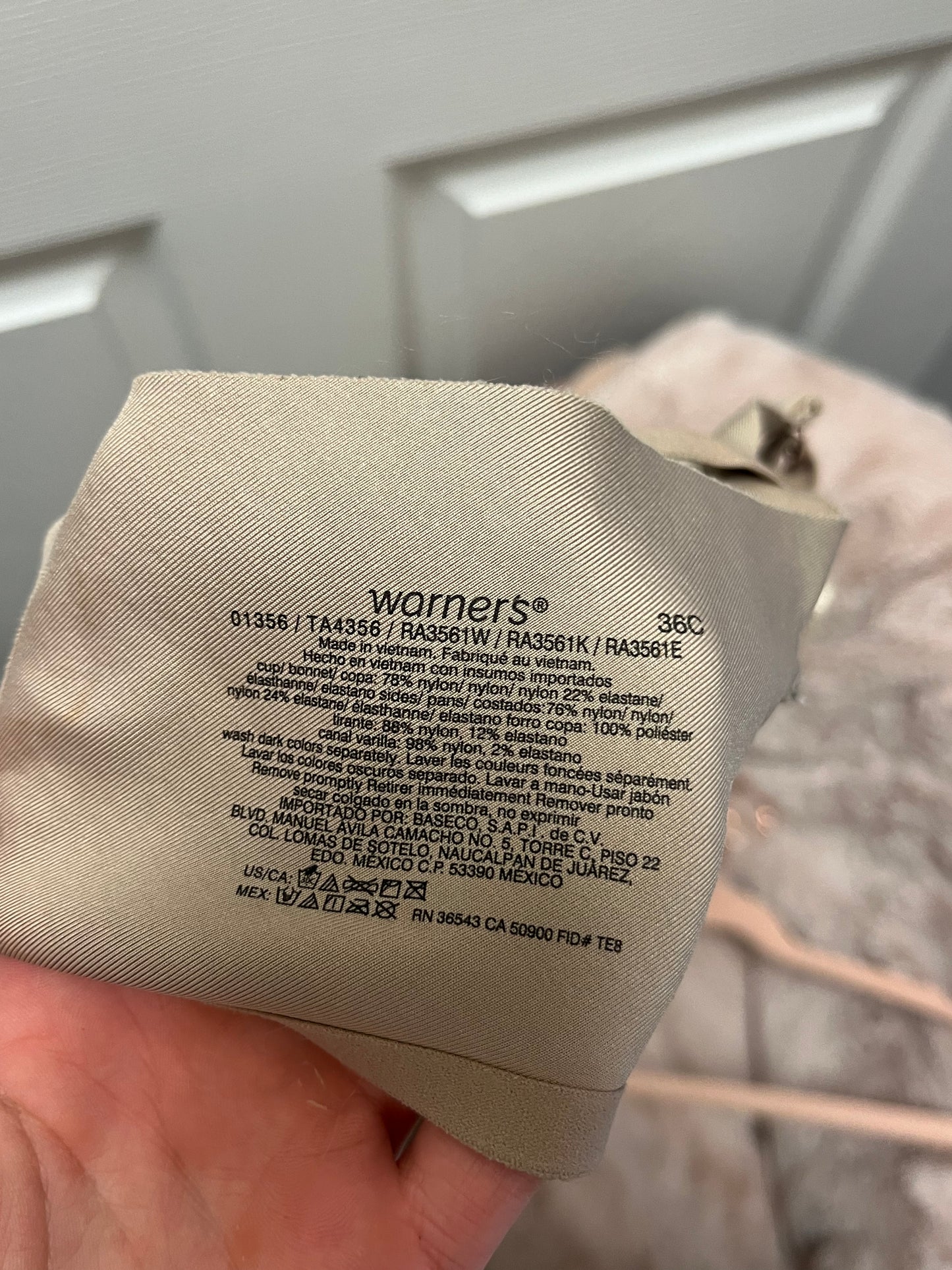 Nude Warner’s Bra Sz 36C