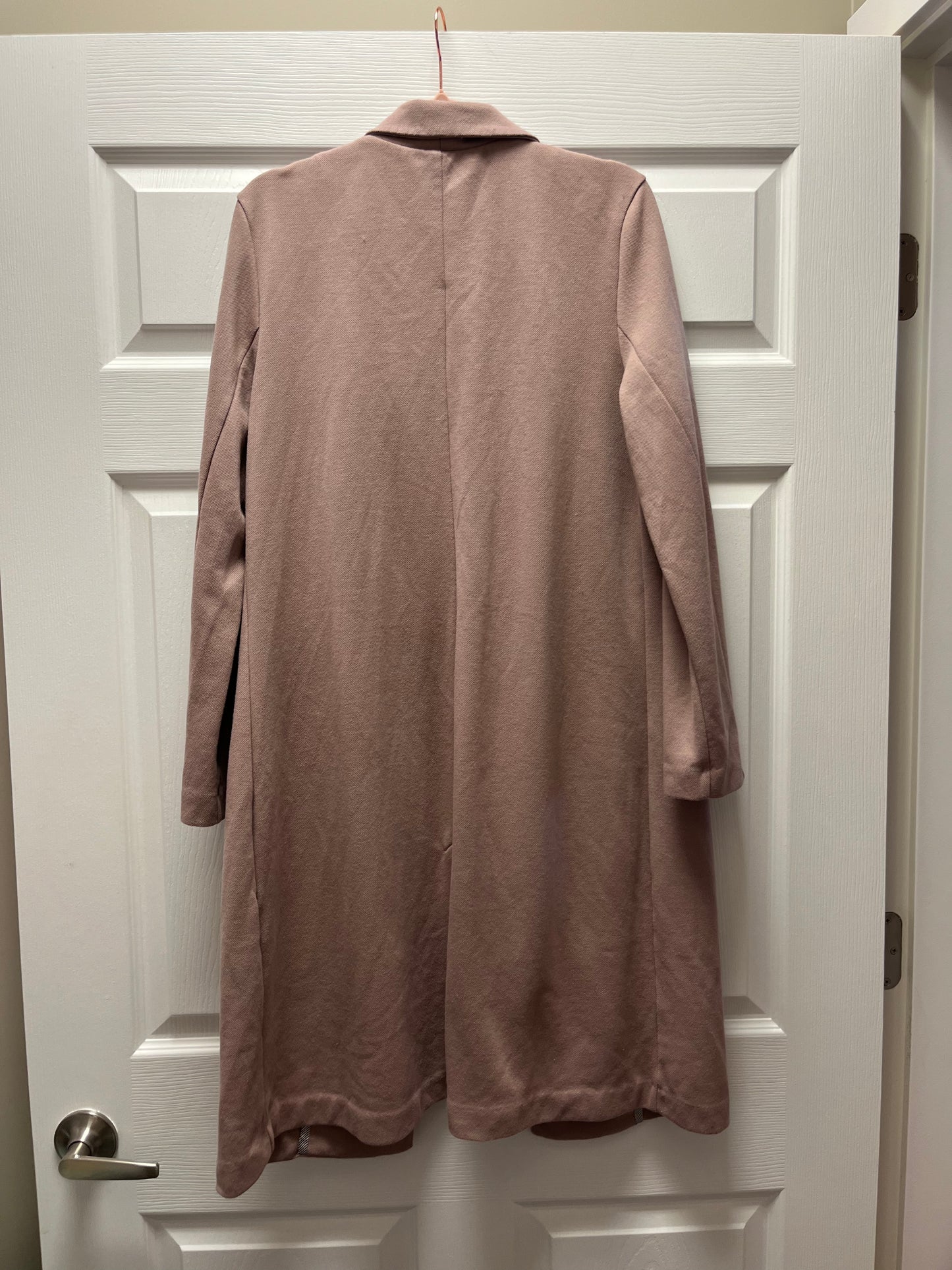 One by Chapter One Long Open Jacket Sz L