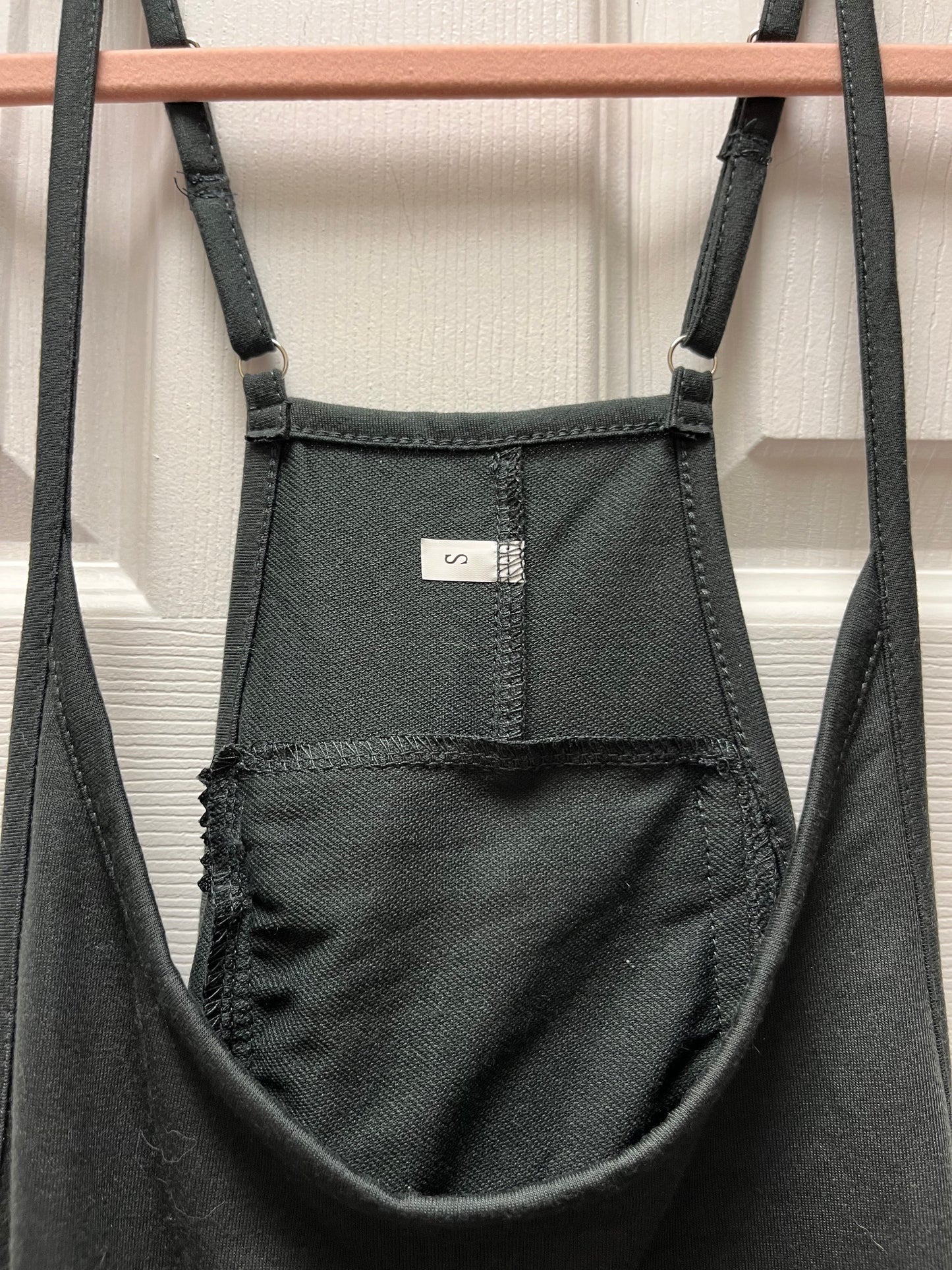 Slouchy Romper Black