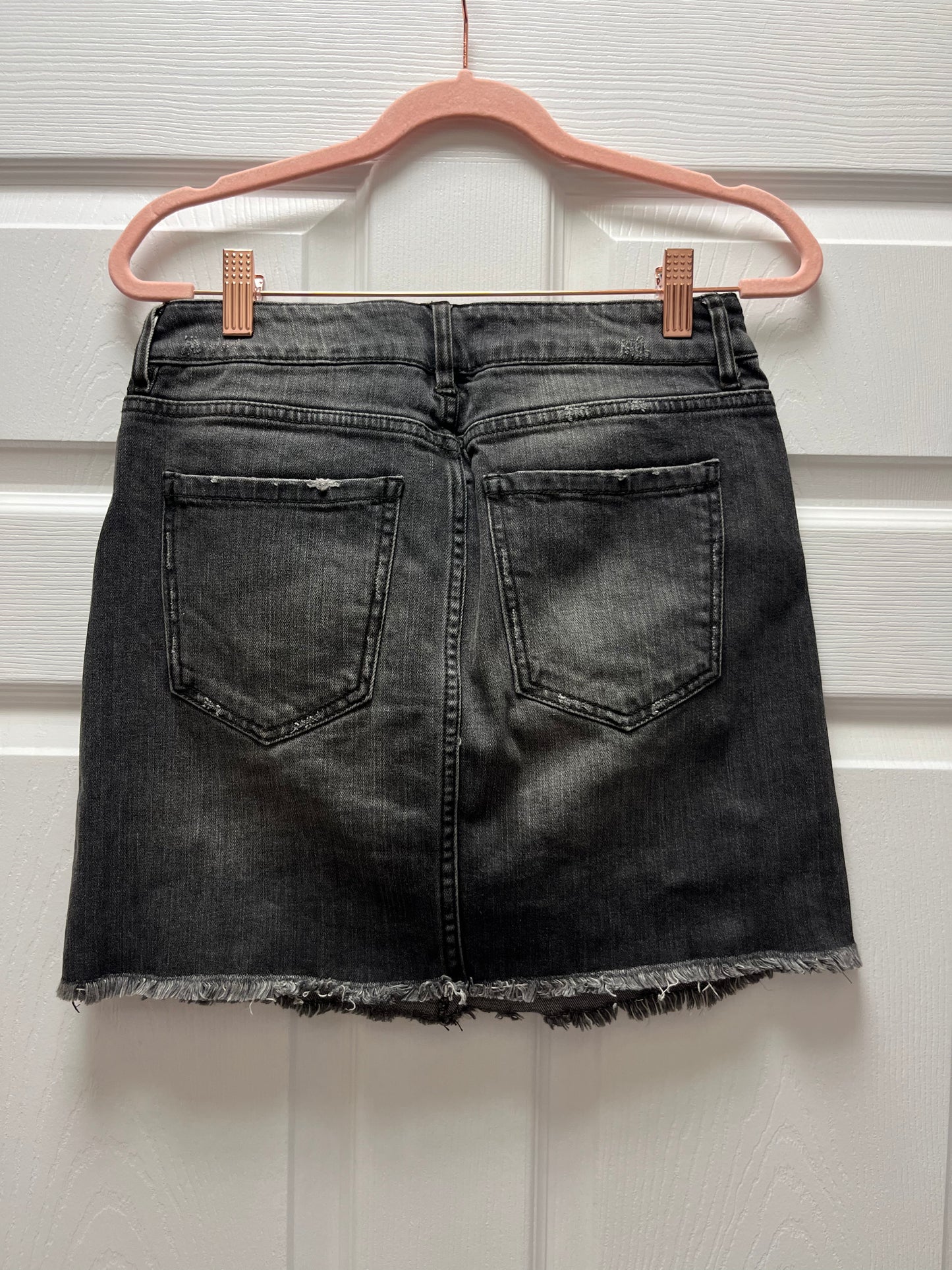 Tinsel Denim Skirt w. Pearls Sz 26