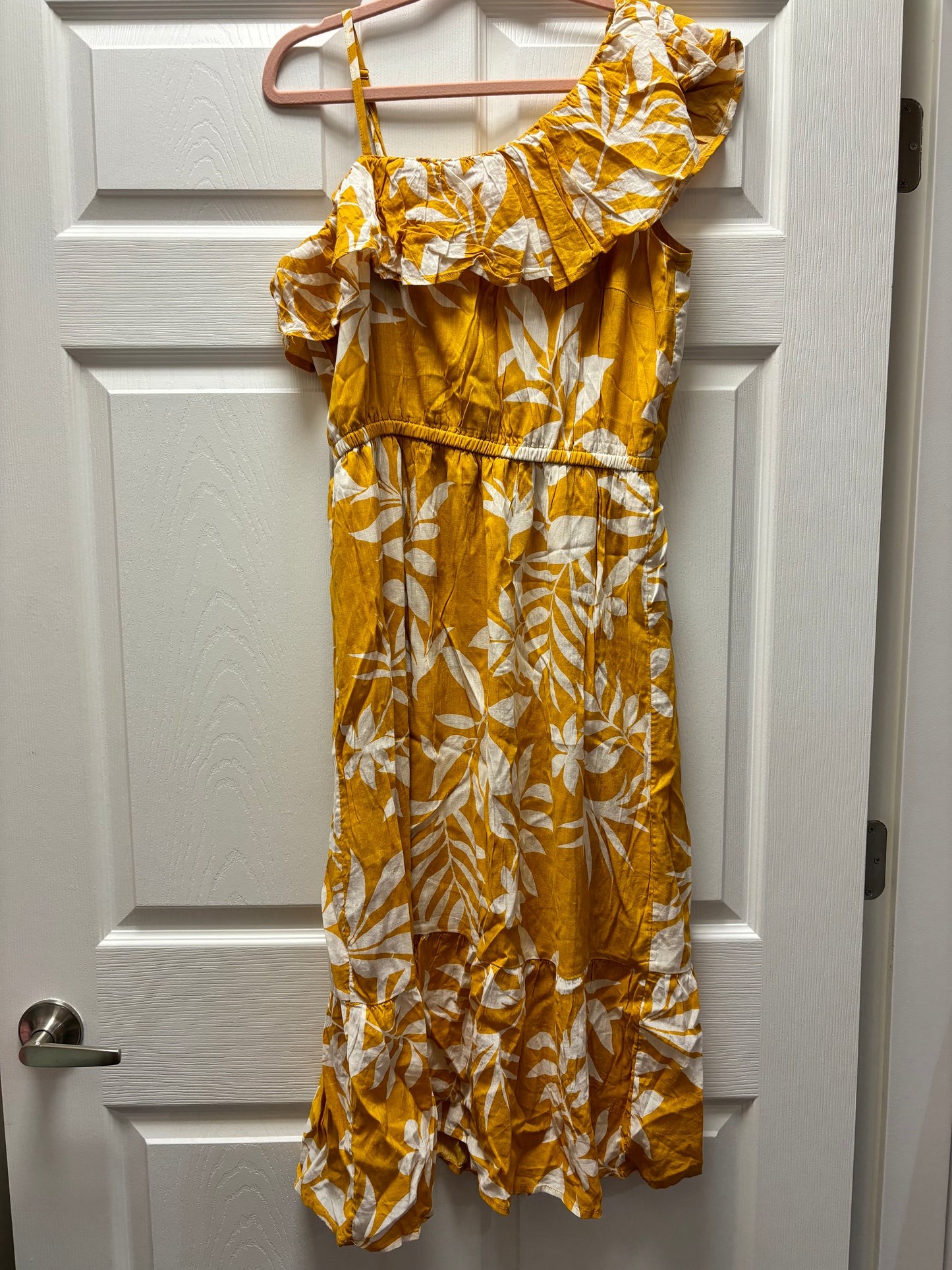 Floral Ruffle Old Navy Summer Dress Sz Medium NWOT