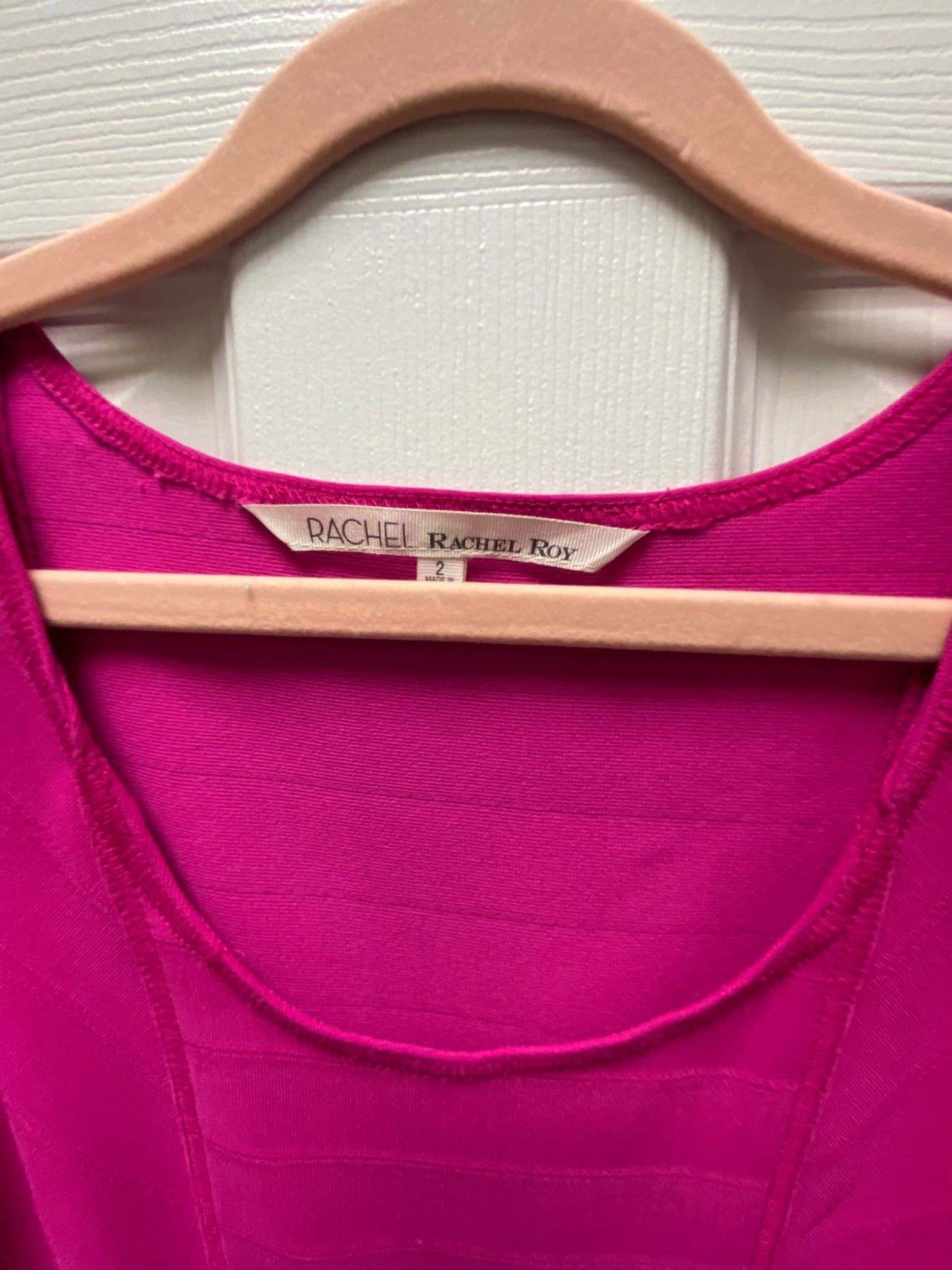 Rachel Roy Fuchsia Dress Sz 2