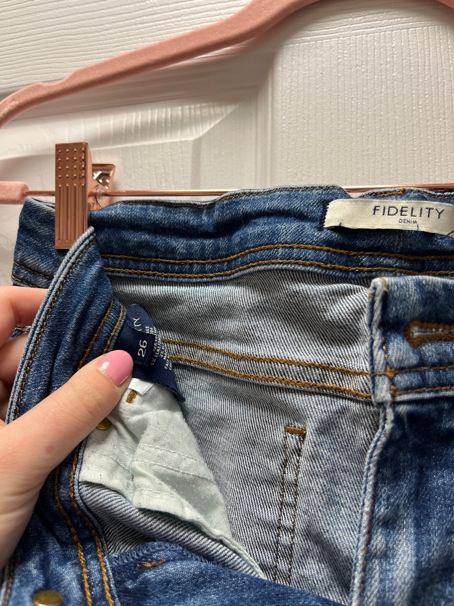 Fidelity Denim Sz 26