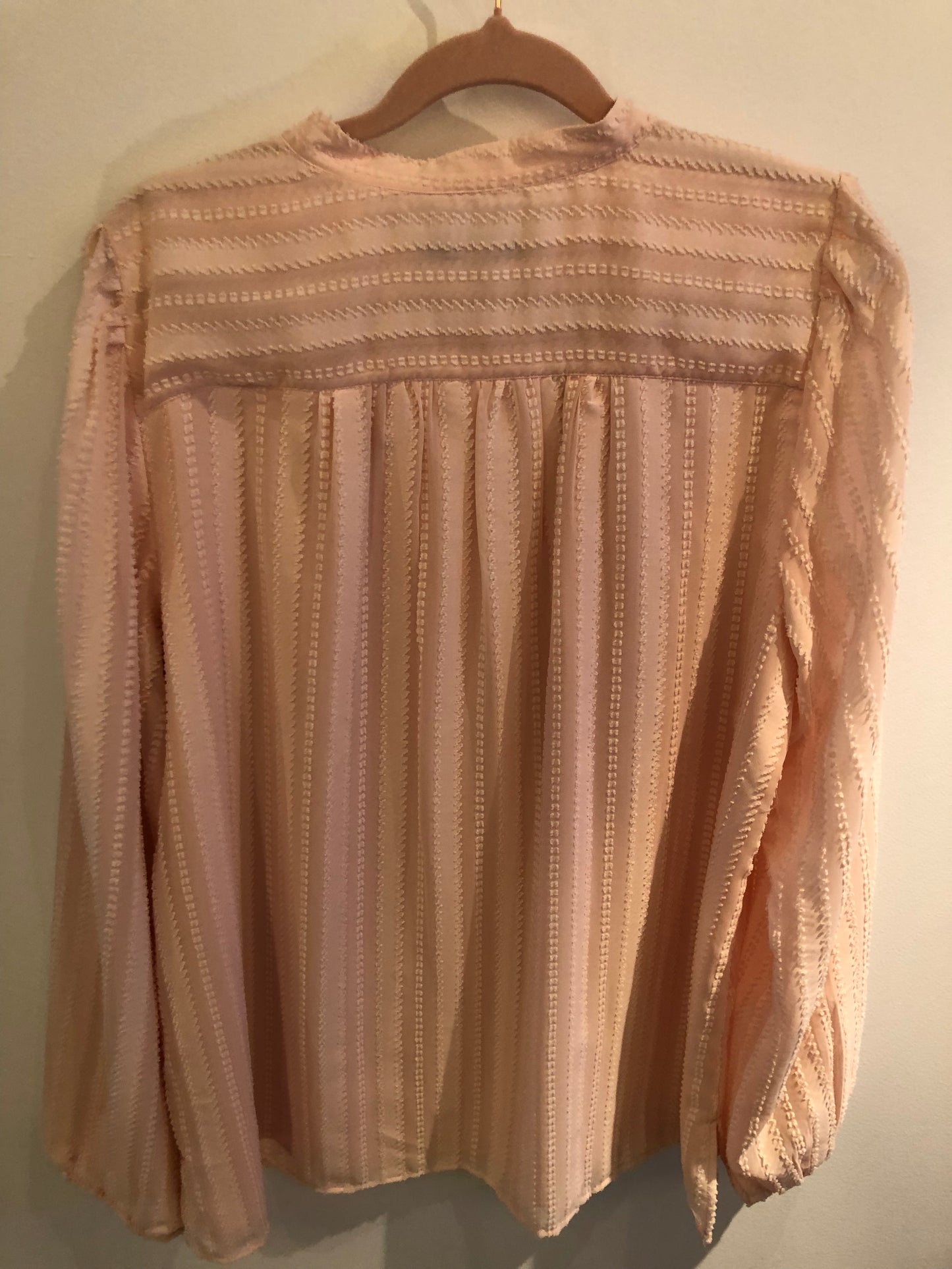 Loft Pink Blouse Sz Large
