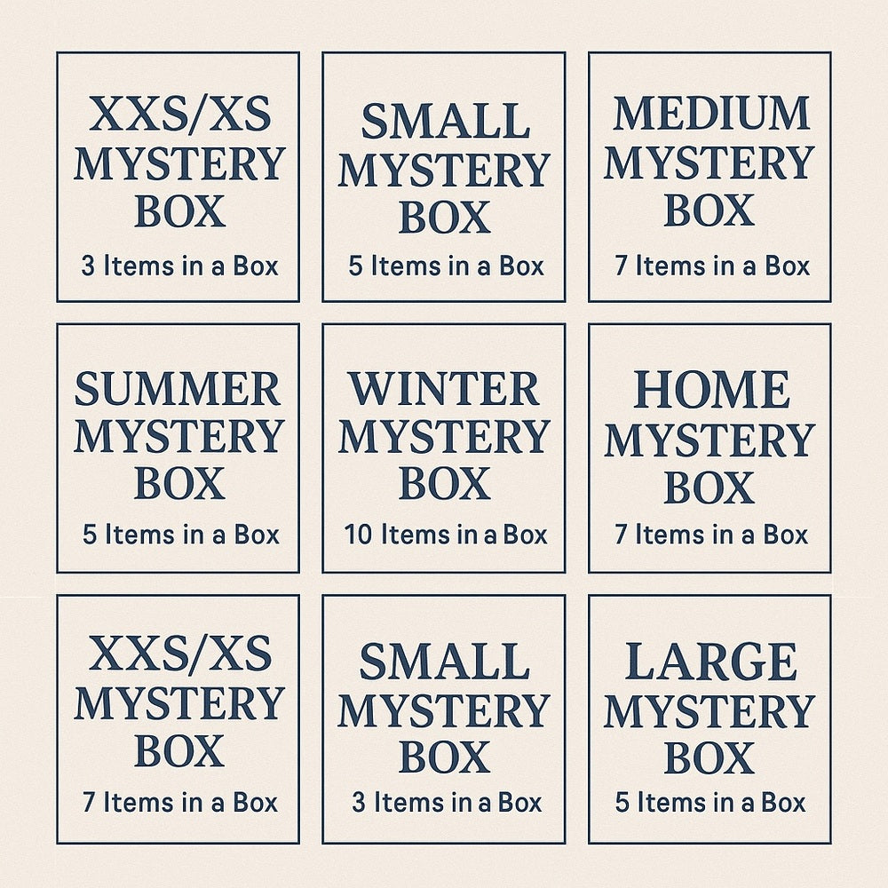 Mystery Boxes in Various Sizes Available! š©·