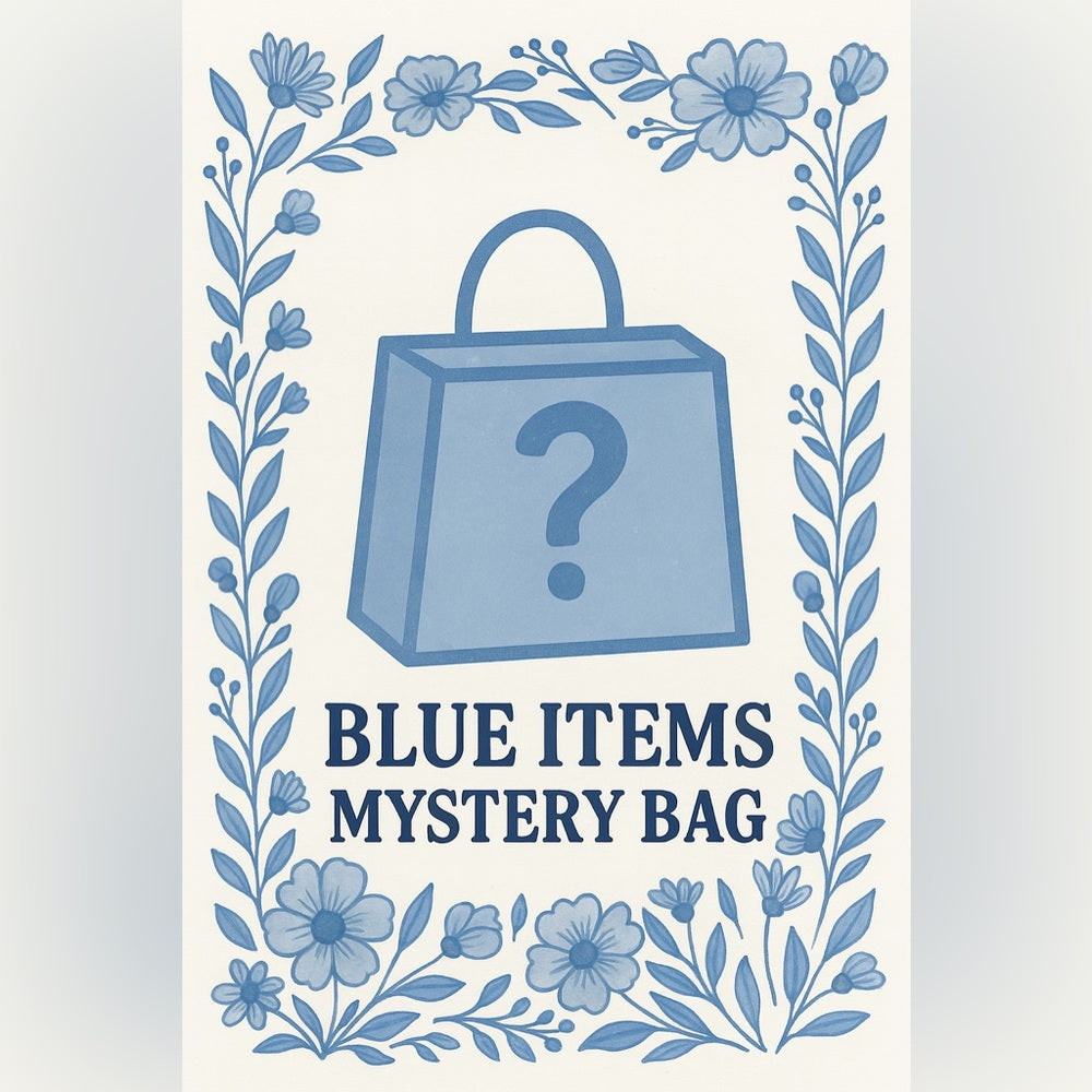 Large Blue/Navy Theme Mystery Box - 5 items