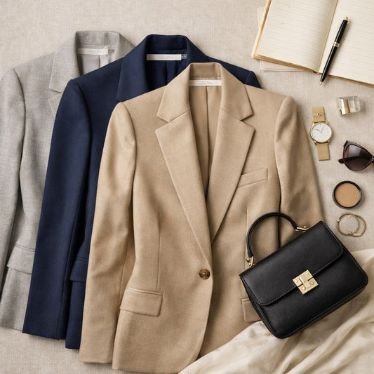 Classic tailored blazer hanging neatly, representing why blazers hold their value better than most clothing