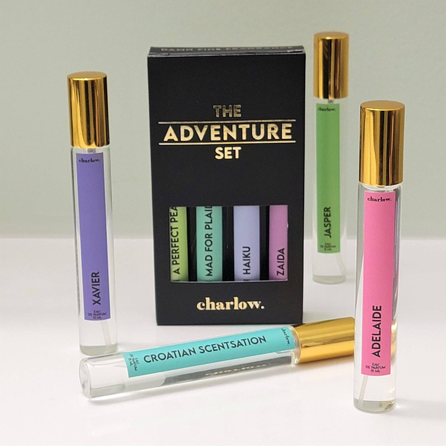 The Perfume Adventure Set - 4 15mL Travel Perfumes