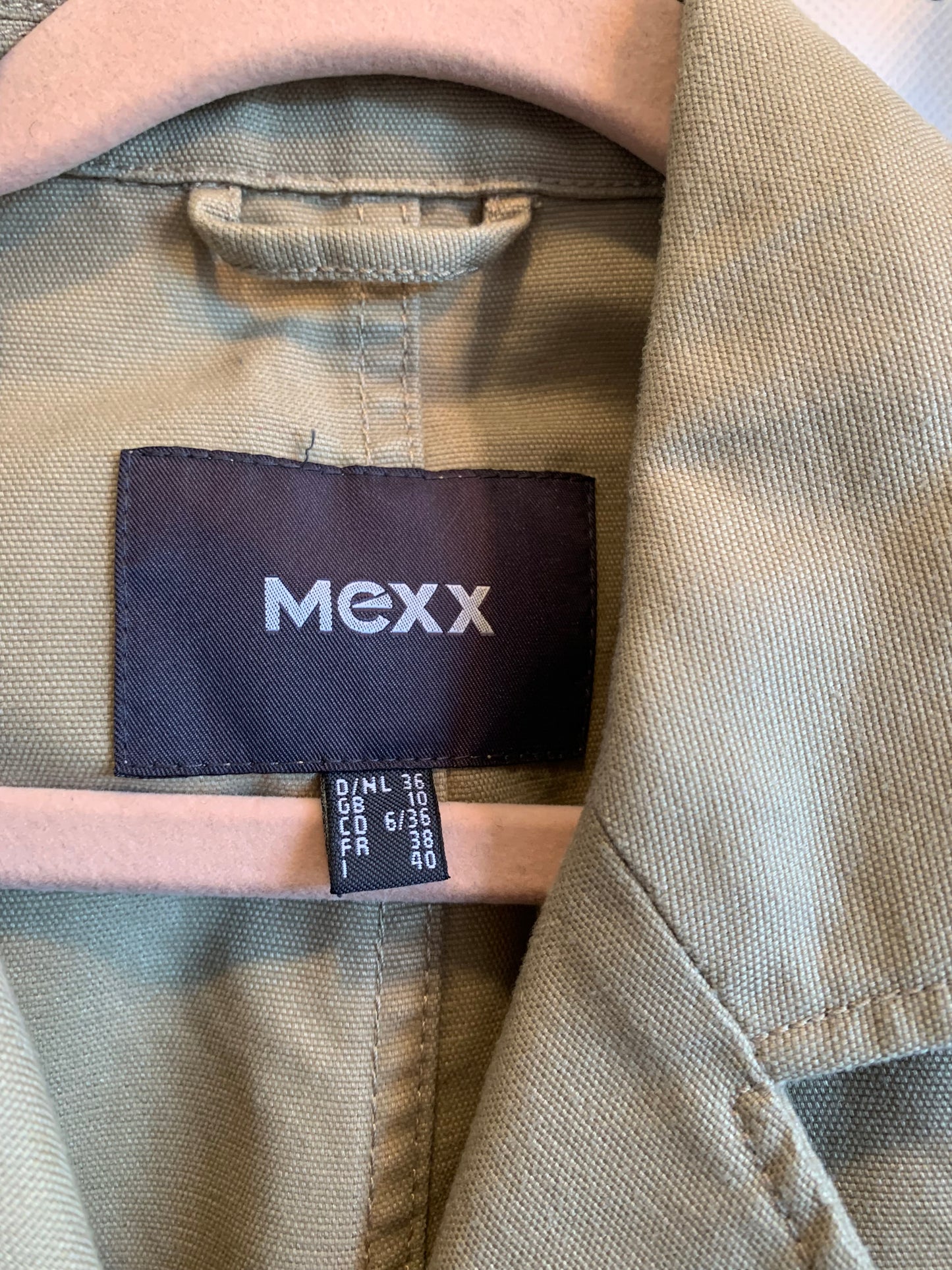 Mexx Khaki Blazer Size 10