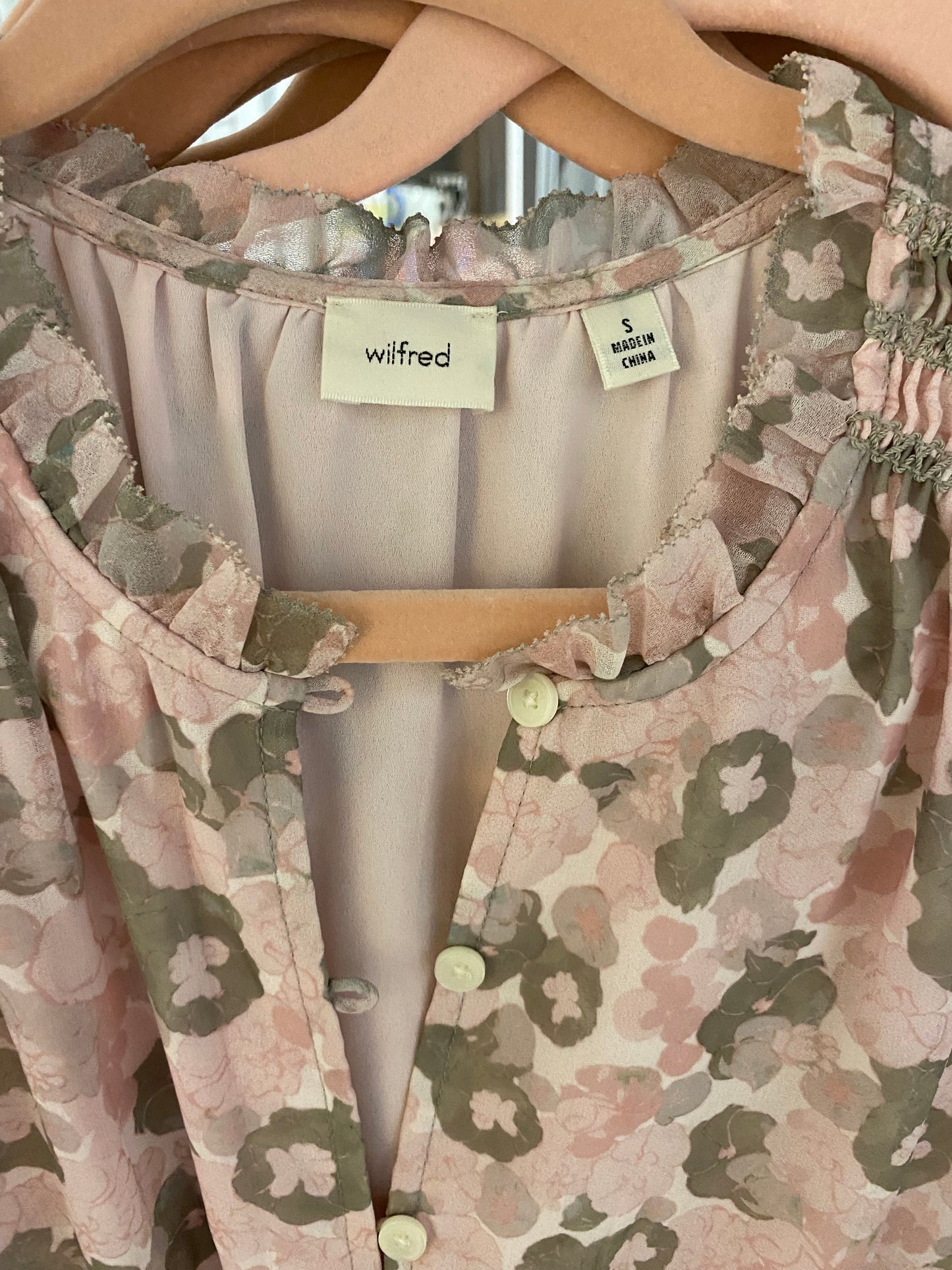 Wilfred Floral Dress Size Small