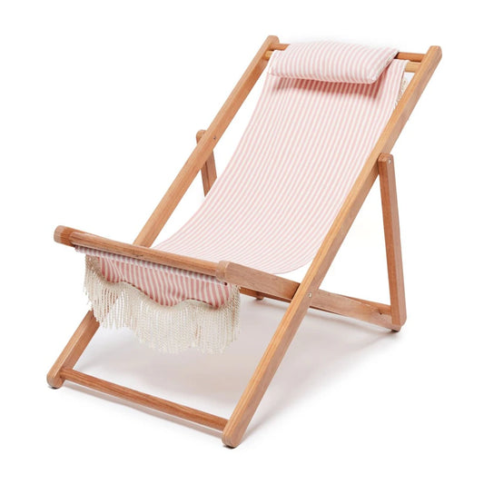 SLING CHAIR, PINK STRIPE