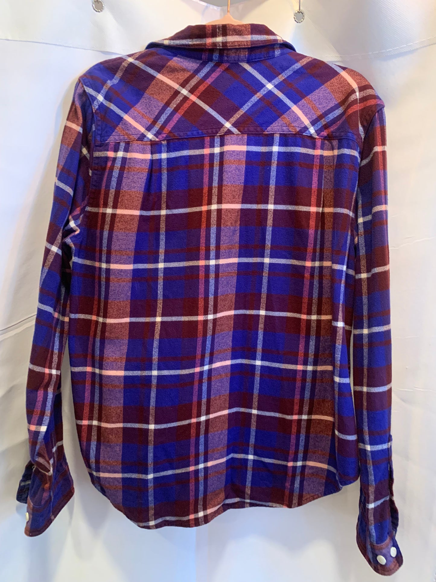 J. Crew Pull Over Plaid Top Size Removed