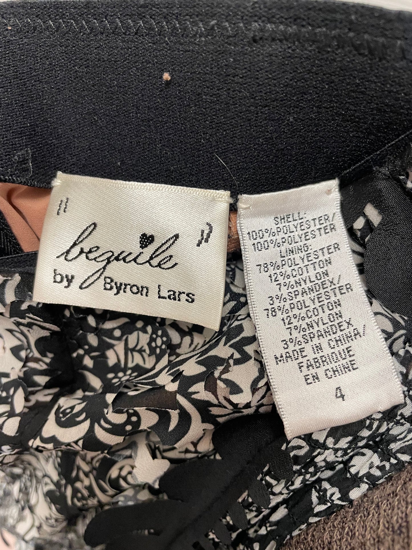 Beguile by Byron Lars Size 4 Skirt