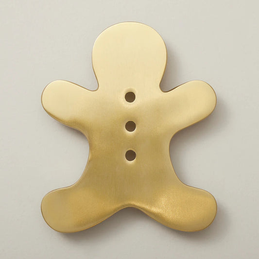 GINGERBREAD TRIVET - GOLD