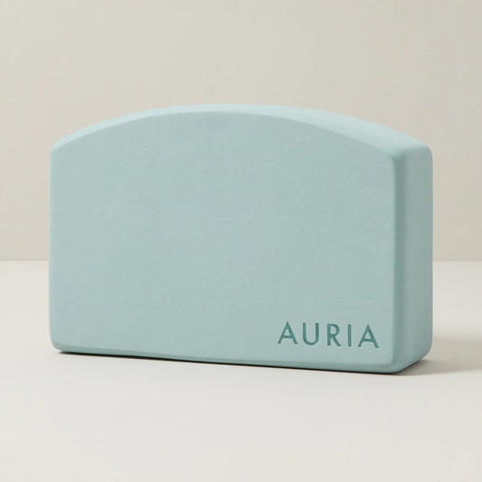 Arched Foam Yoga Block - Aerial Blue