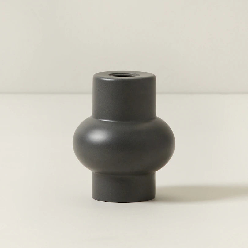 black iron long candle holder 