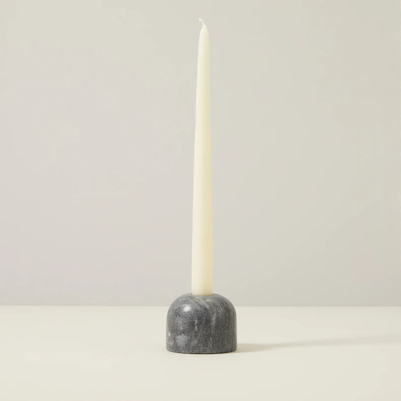 Marble Dual Function Taper/Tealight Candle Holder