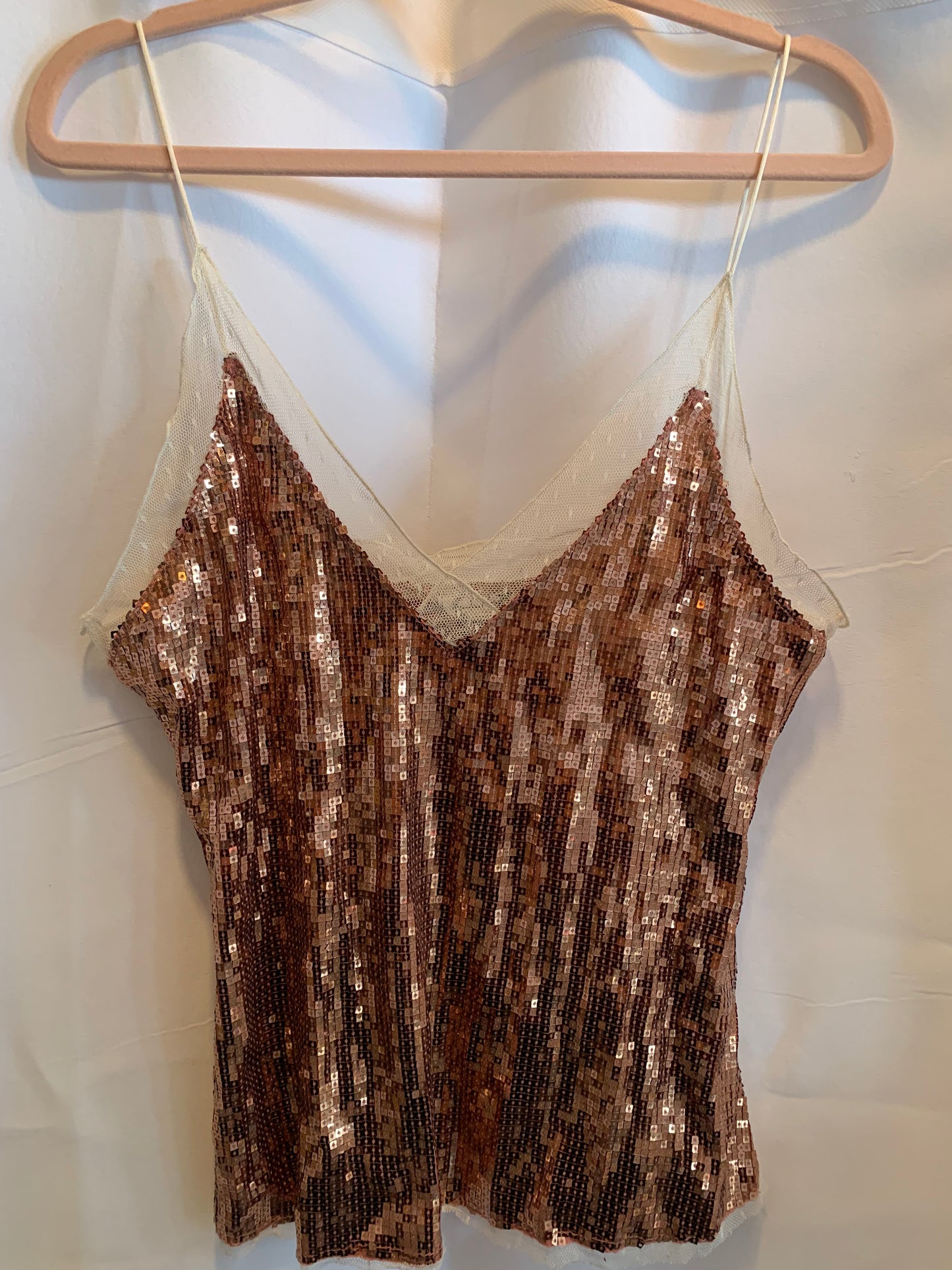 Free People Sequin Tank Sz Small