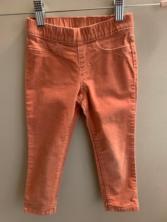 H&M Toddler “Treggings” Corduroy Pants Sz 2T