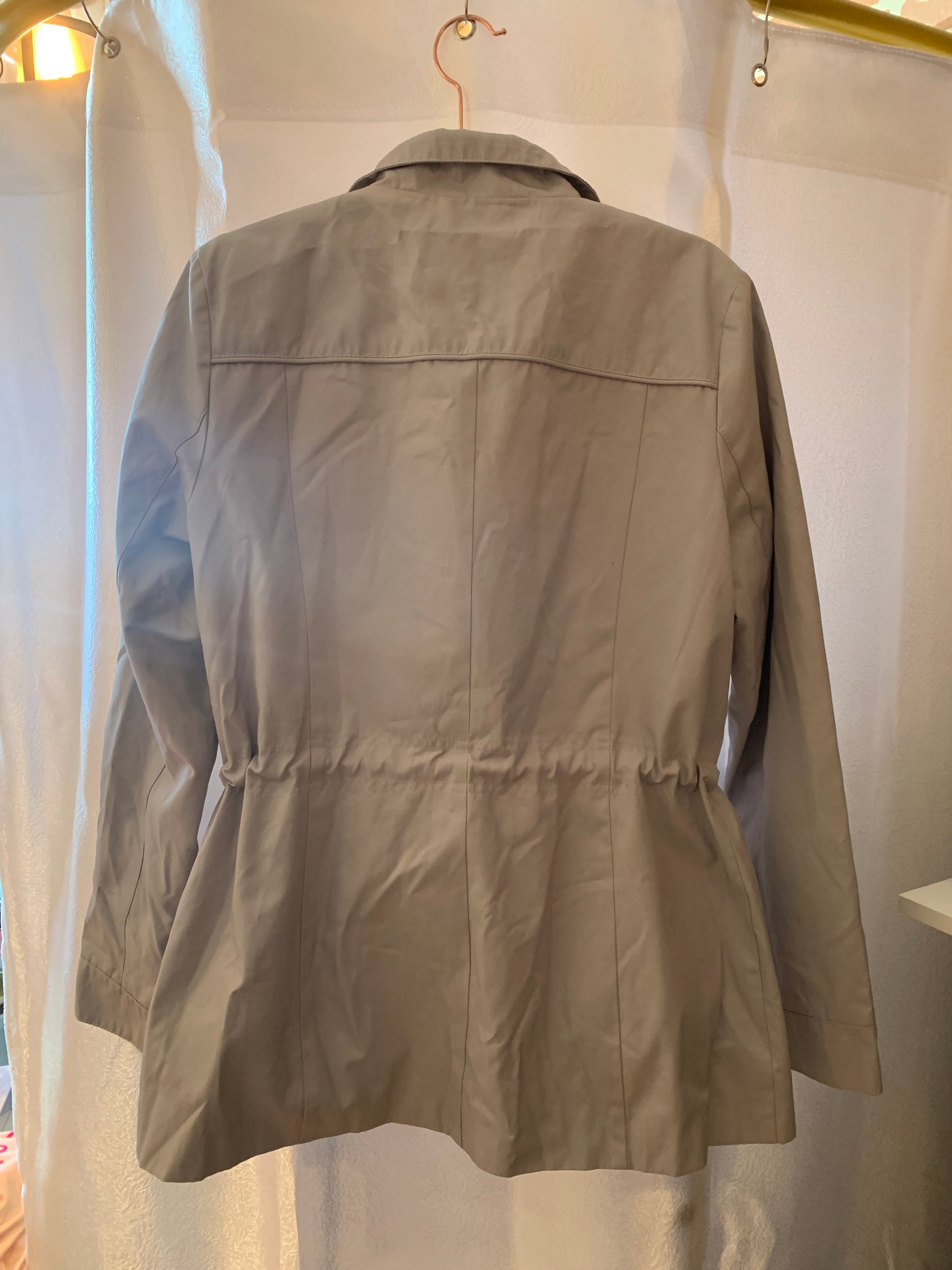 Grey Cole Haan Jacket in Size Medium from the back