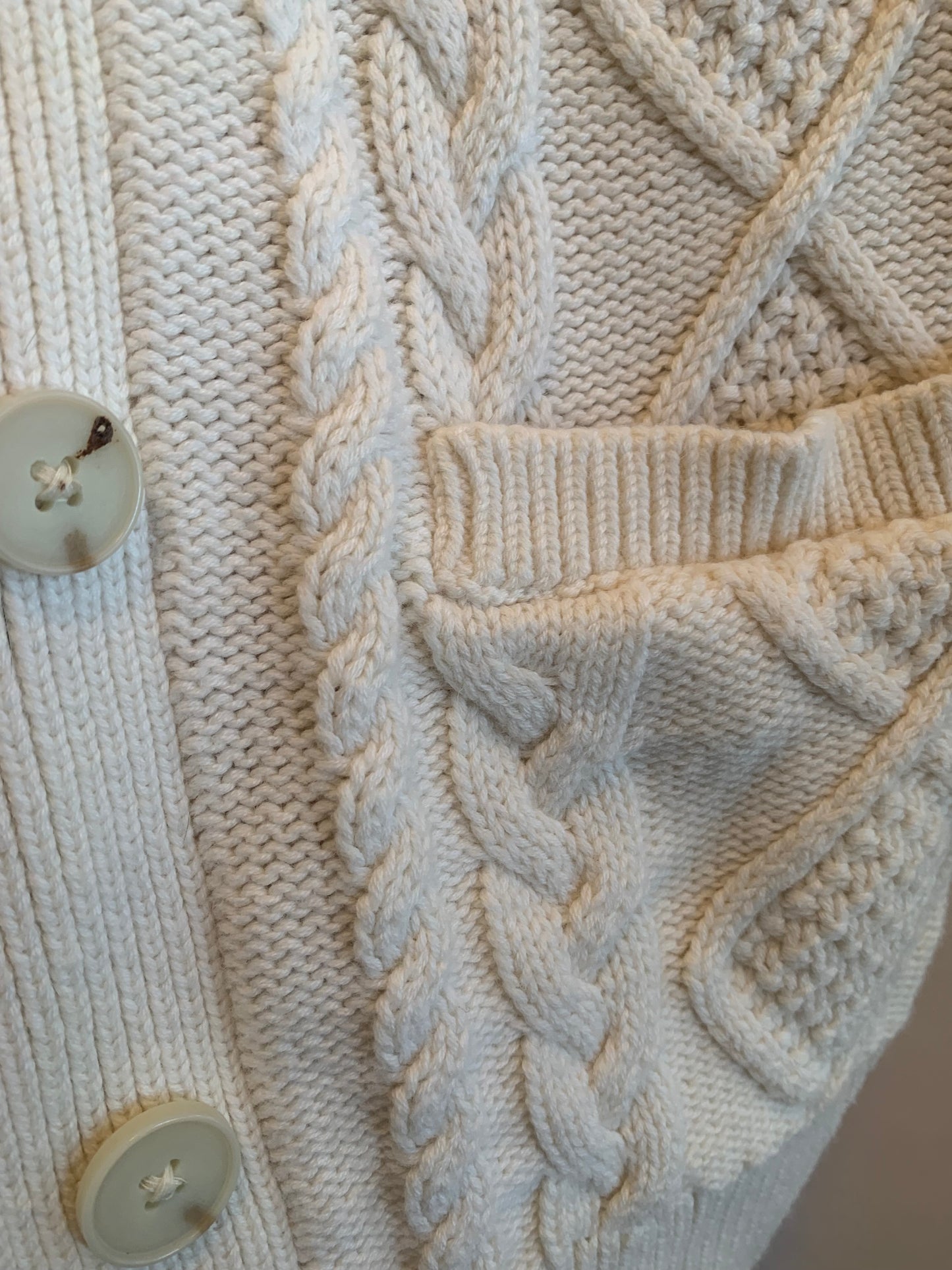 Wilfred Cable Knit Sweater Size Medium