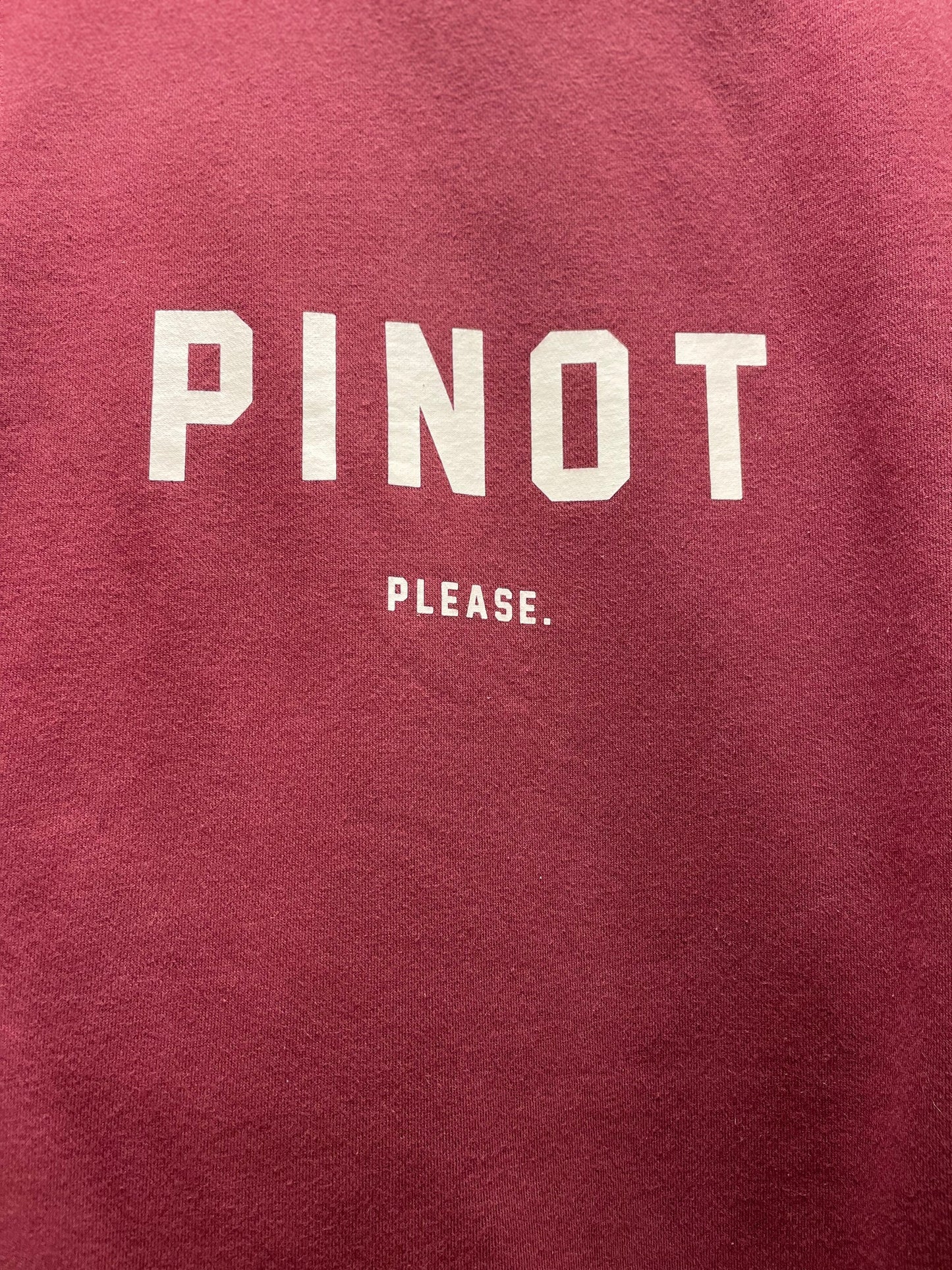 Brunette the Label Sweatshirt Pinot Please M/L
