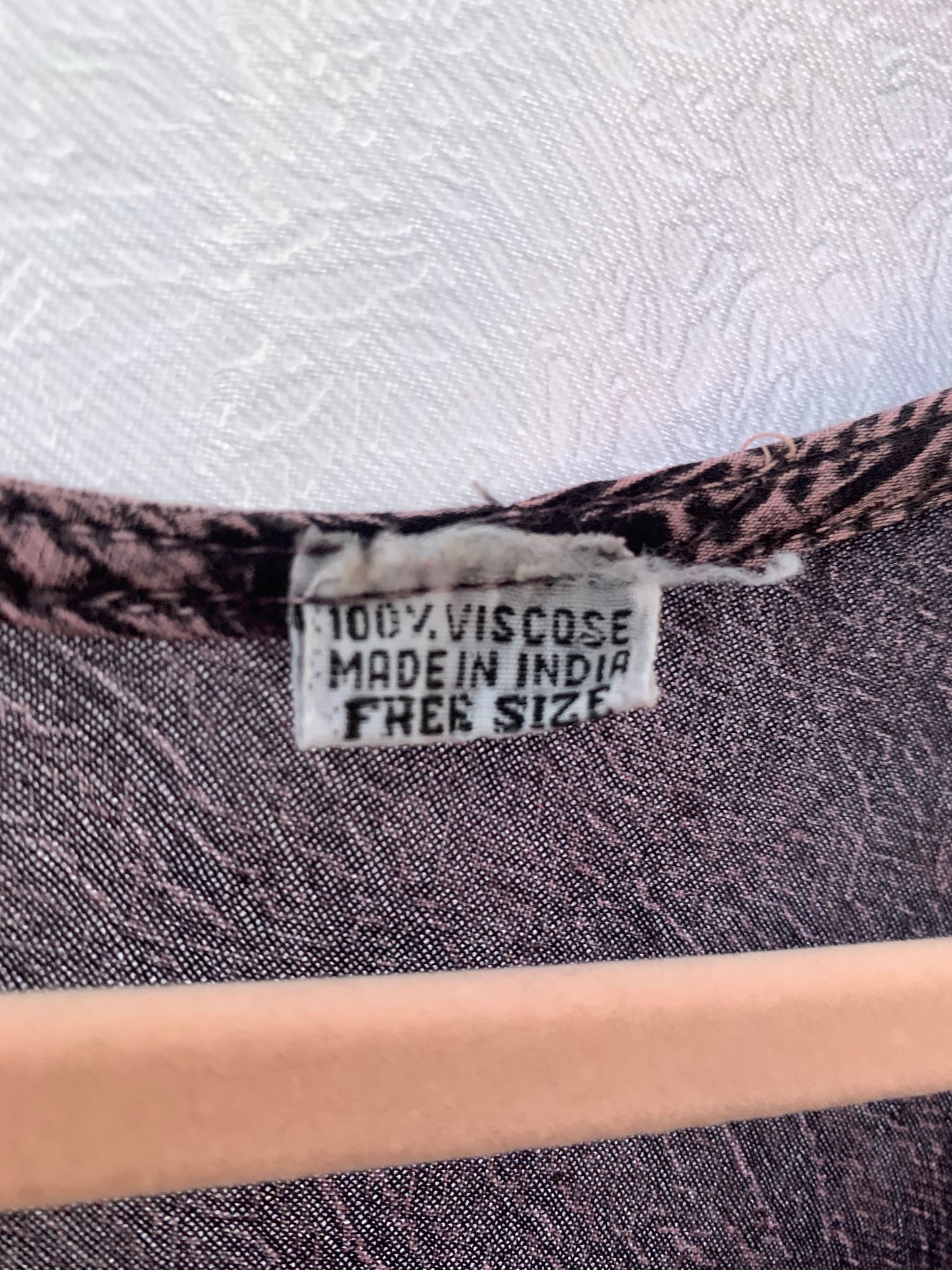 “Free Size” Dress Made in India