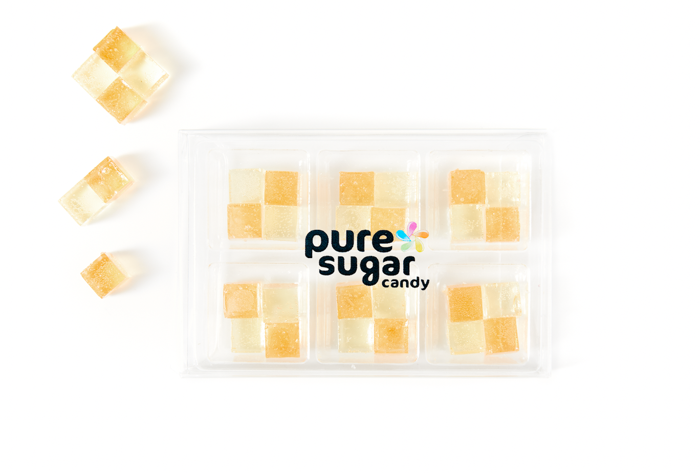 Peach Pie - Hard Candy Cubes