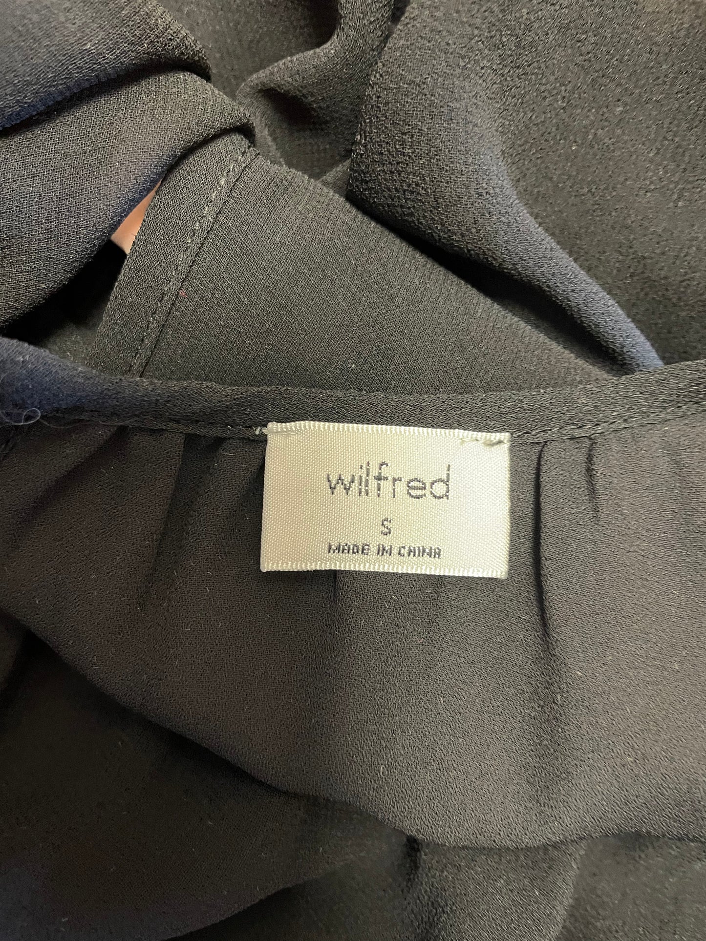 Wilfred Black Sz S Dress