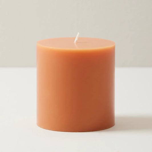 Pillar Candle - 3x3 - Terracotta