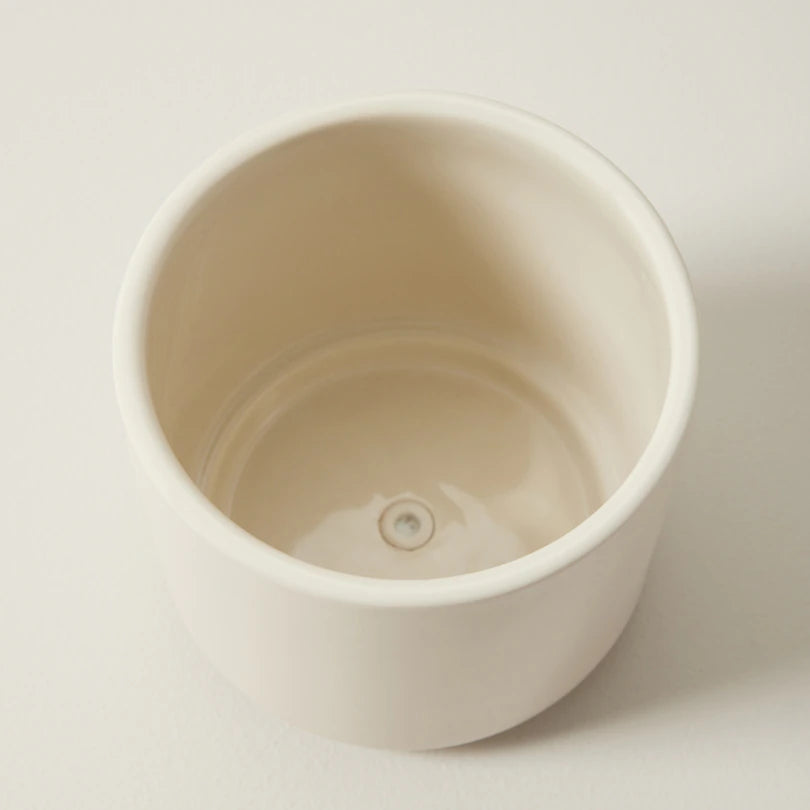 MEDIUM PLANTER POT, BISQUE