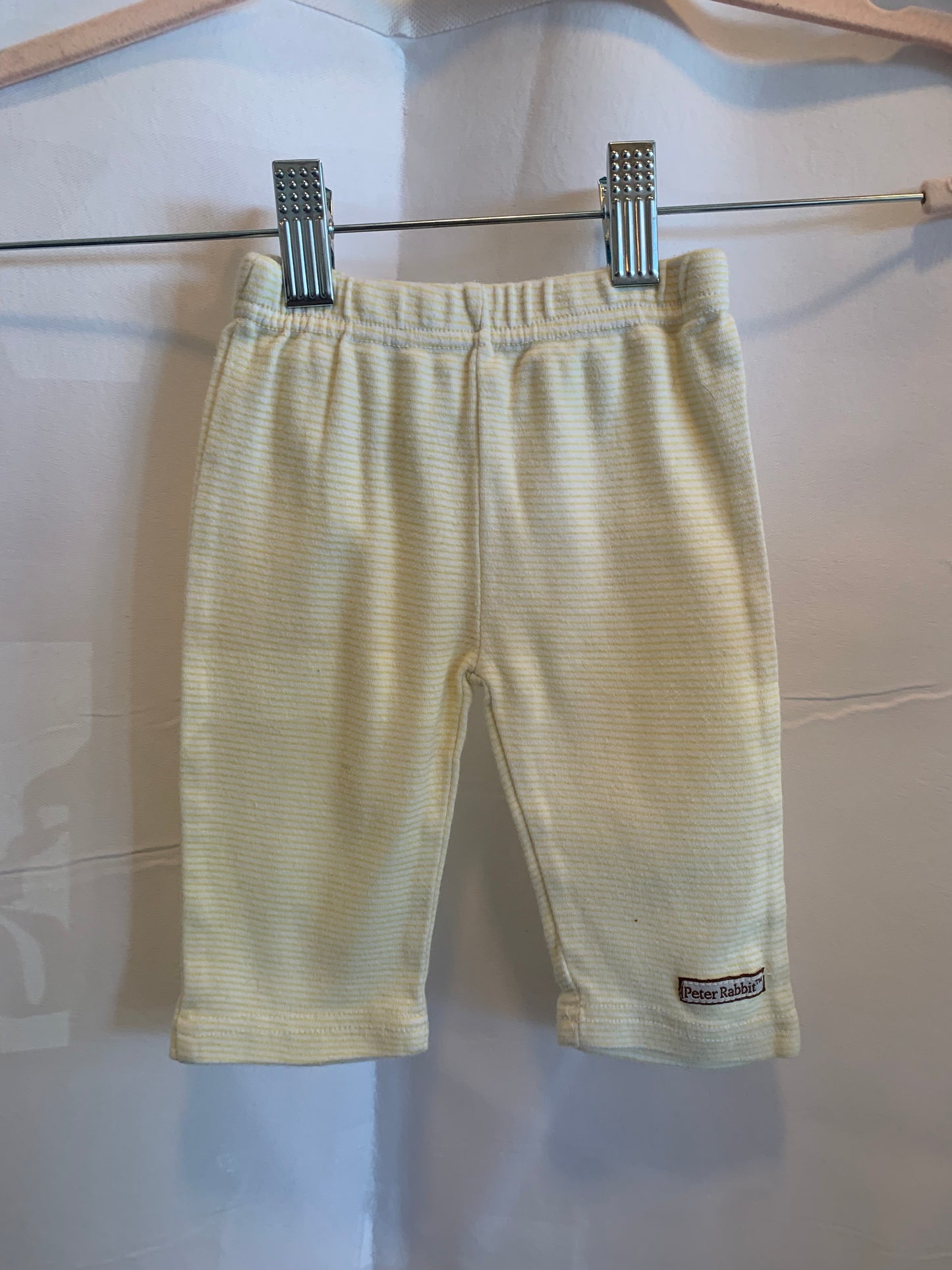 Peter Rabbit Striped Yellow Baby Pants