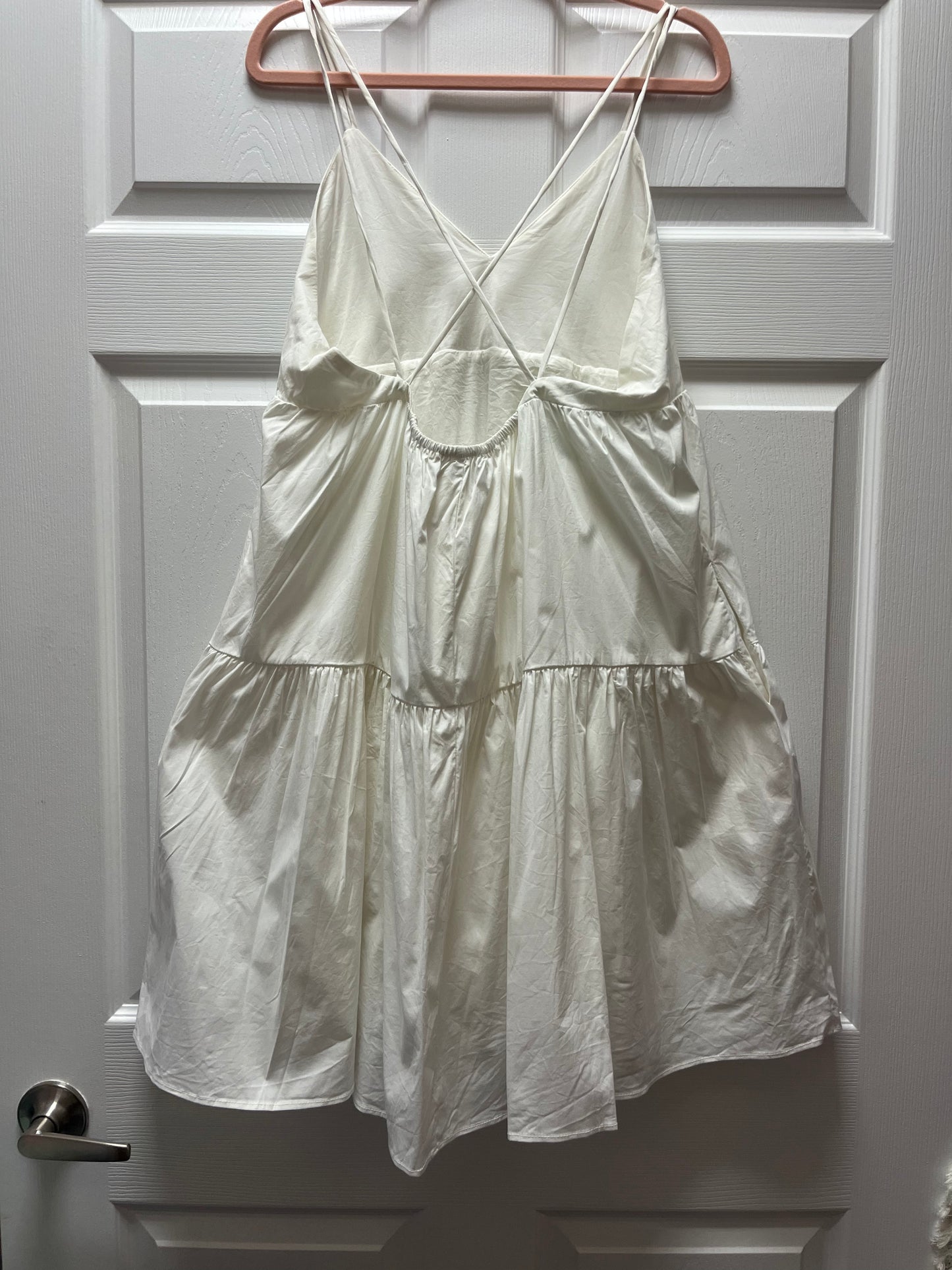 Deluc White Dress New Size L
