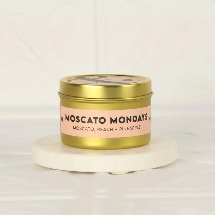 Moscato Mondays Soy Wax Candle 4oz