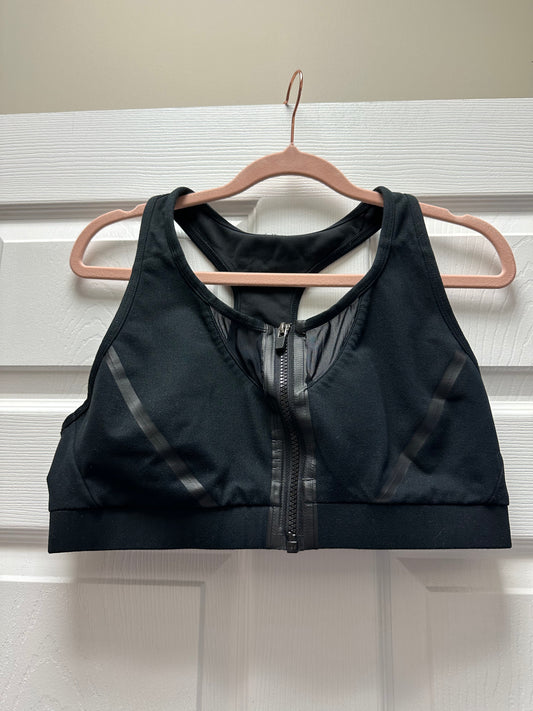 Fabletics Black Sports Bra Approx. Sz L