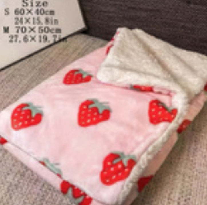 Strawberry Blanket