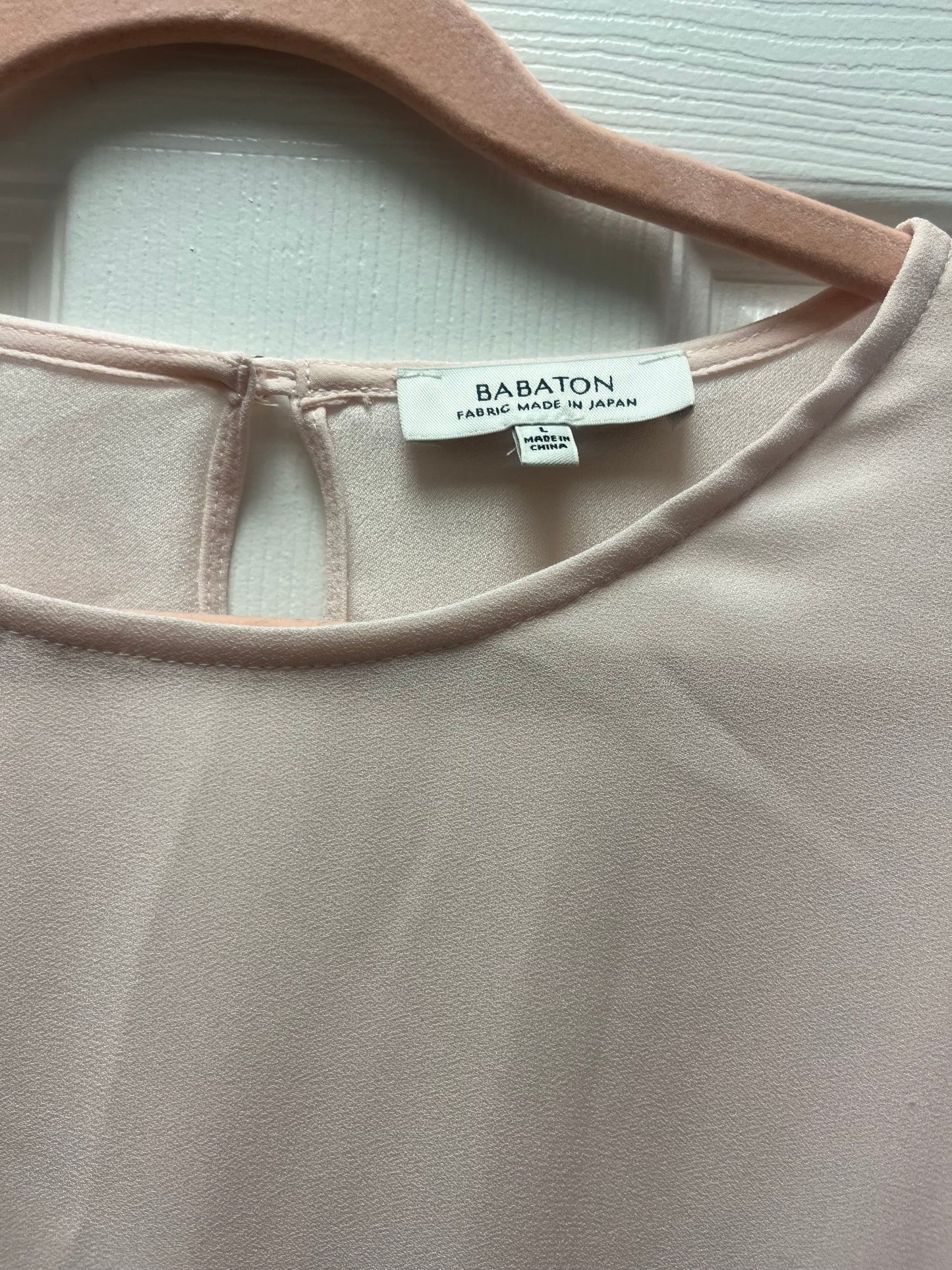 Babaton Fabien Dress in Mauve Chalk Sz L