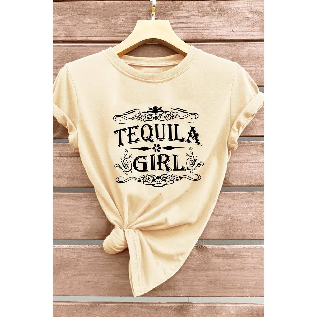 TEQUILA GIRL WOMEN GRAPHIC TEE