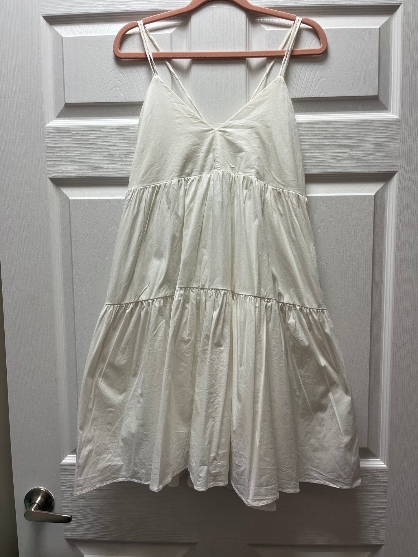 Deluc White Dress New Size L