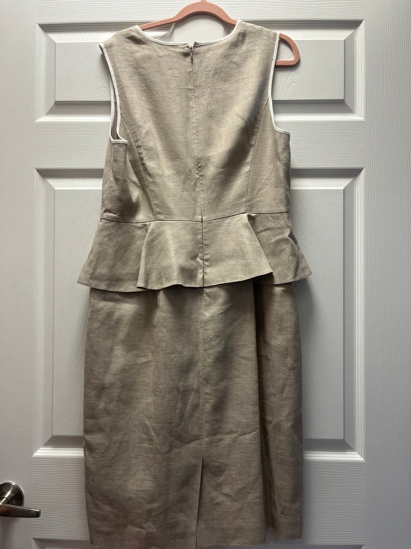 J. Crew Tan Dress Sz 12