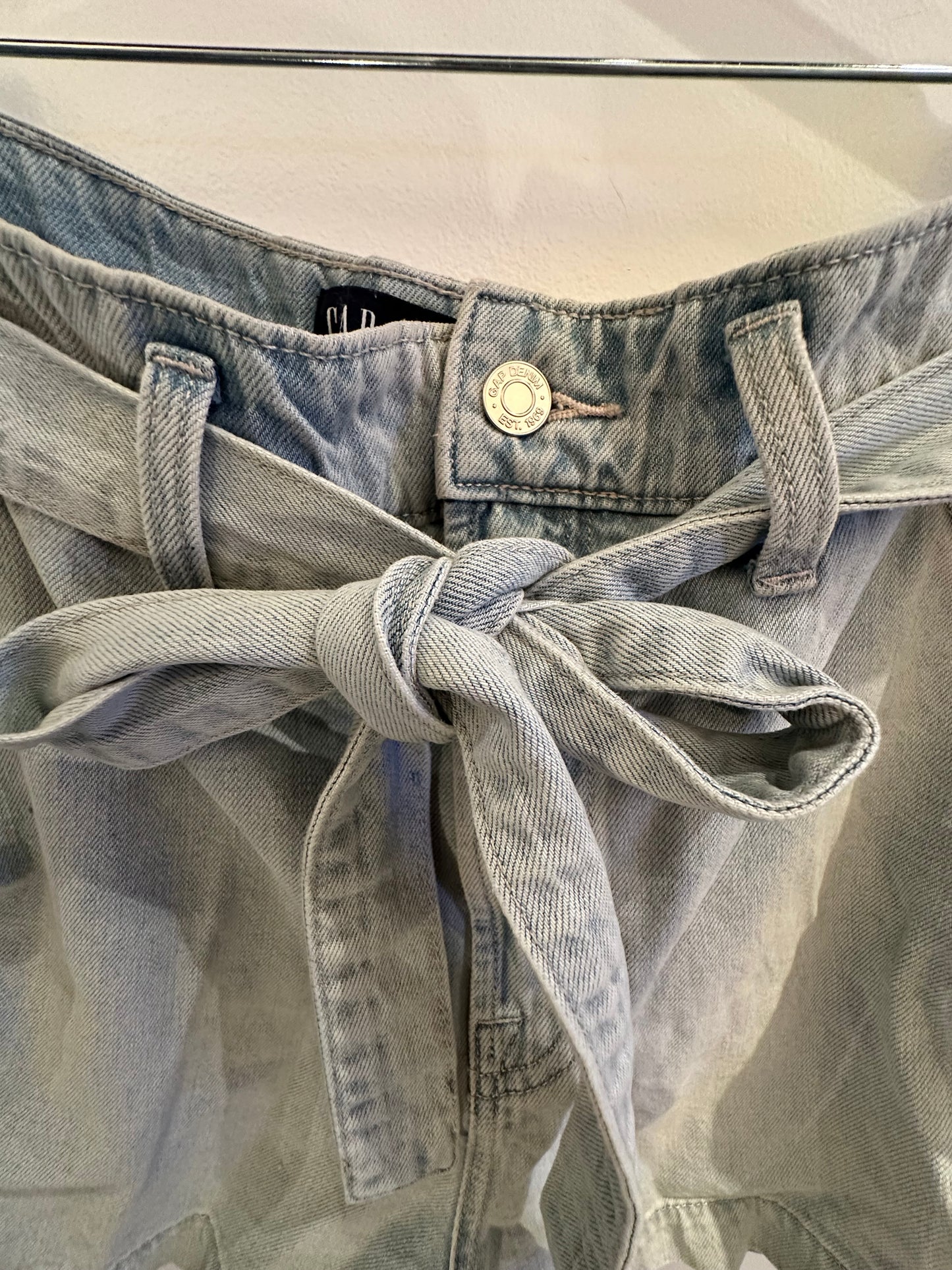 Gap Denim Shorts with Tie