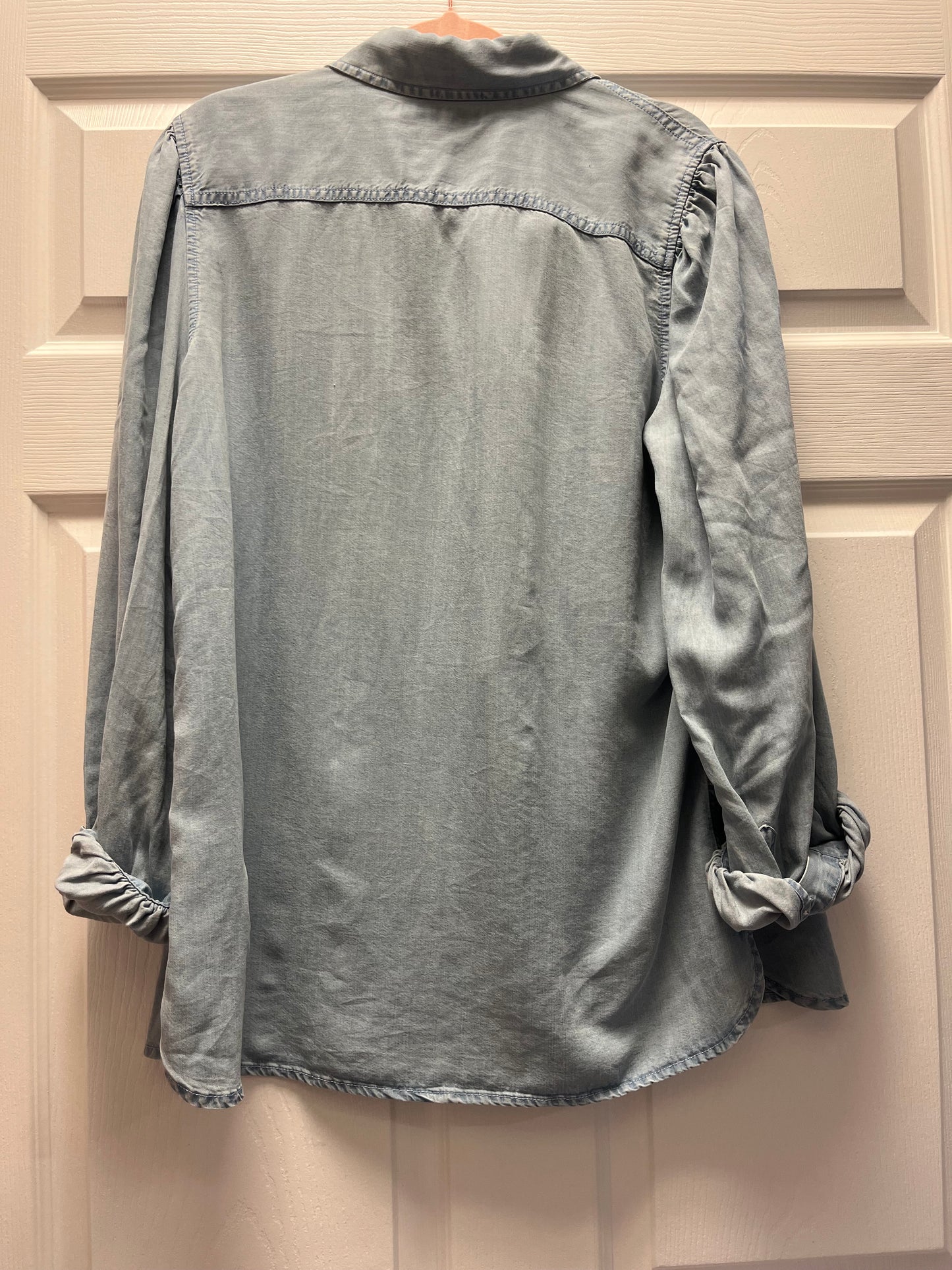 Ralph Lauren Denim Blouse Sz L