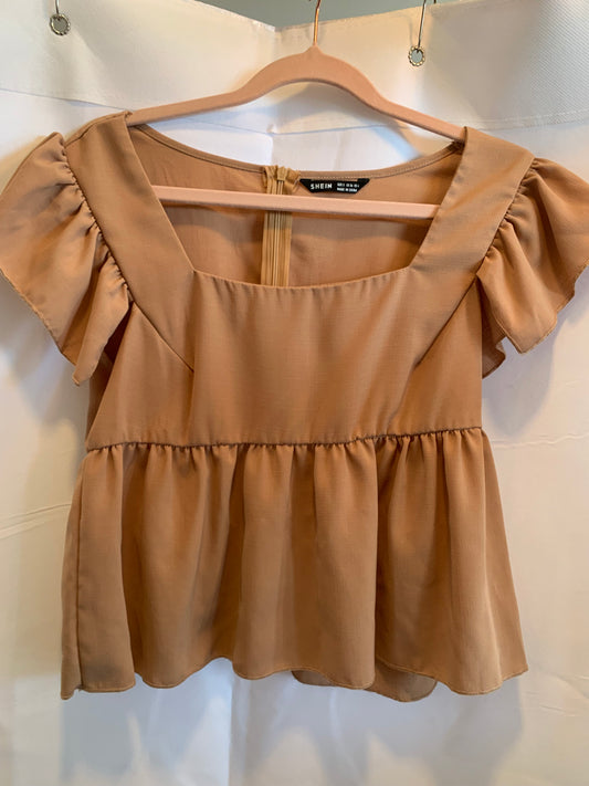 Peplum Top Sz Small