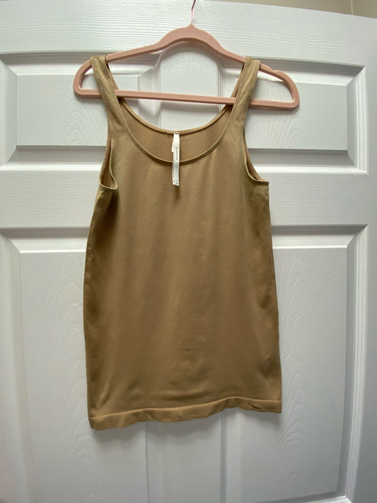 Babaton Tan Tank Sz M/L