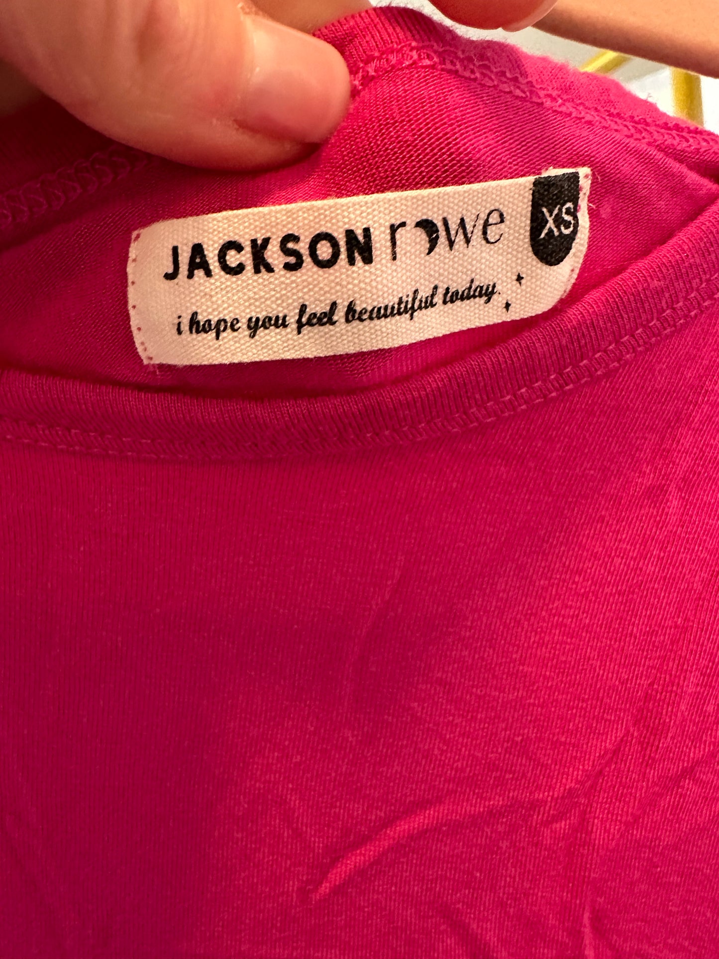 Jackson Rowe Fuschia Top Sz XS