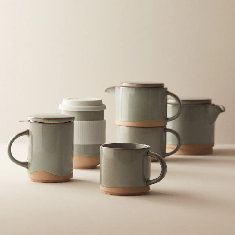 Dipped Ceramic Mug - Sage Brush