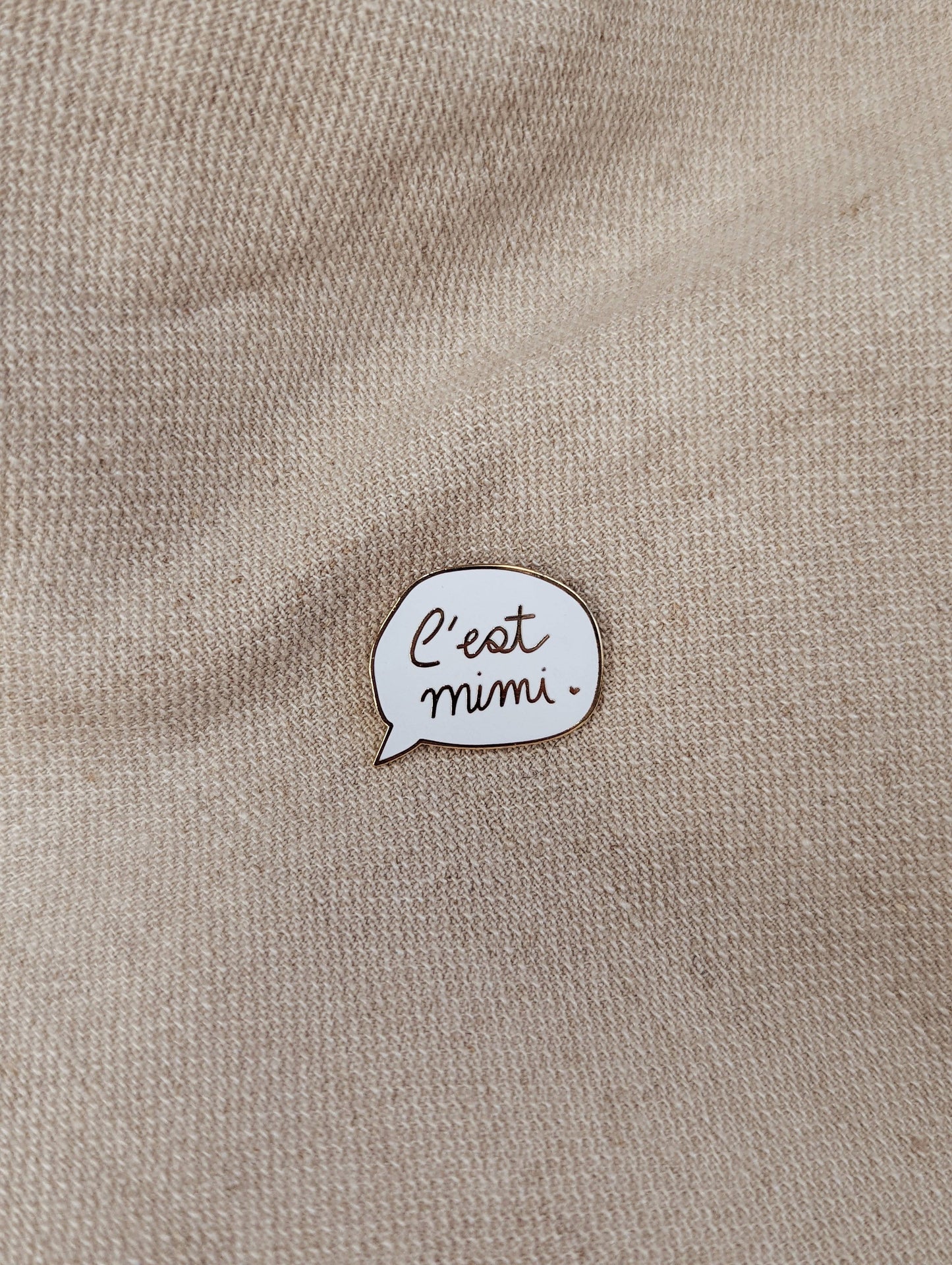 C'est Mimi Enamel Pin