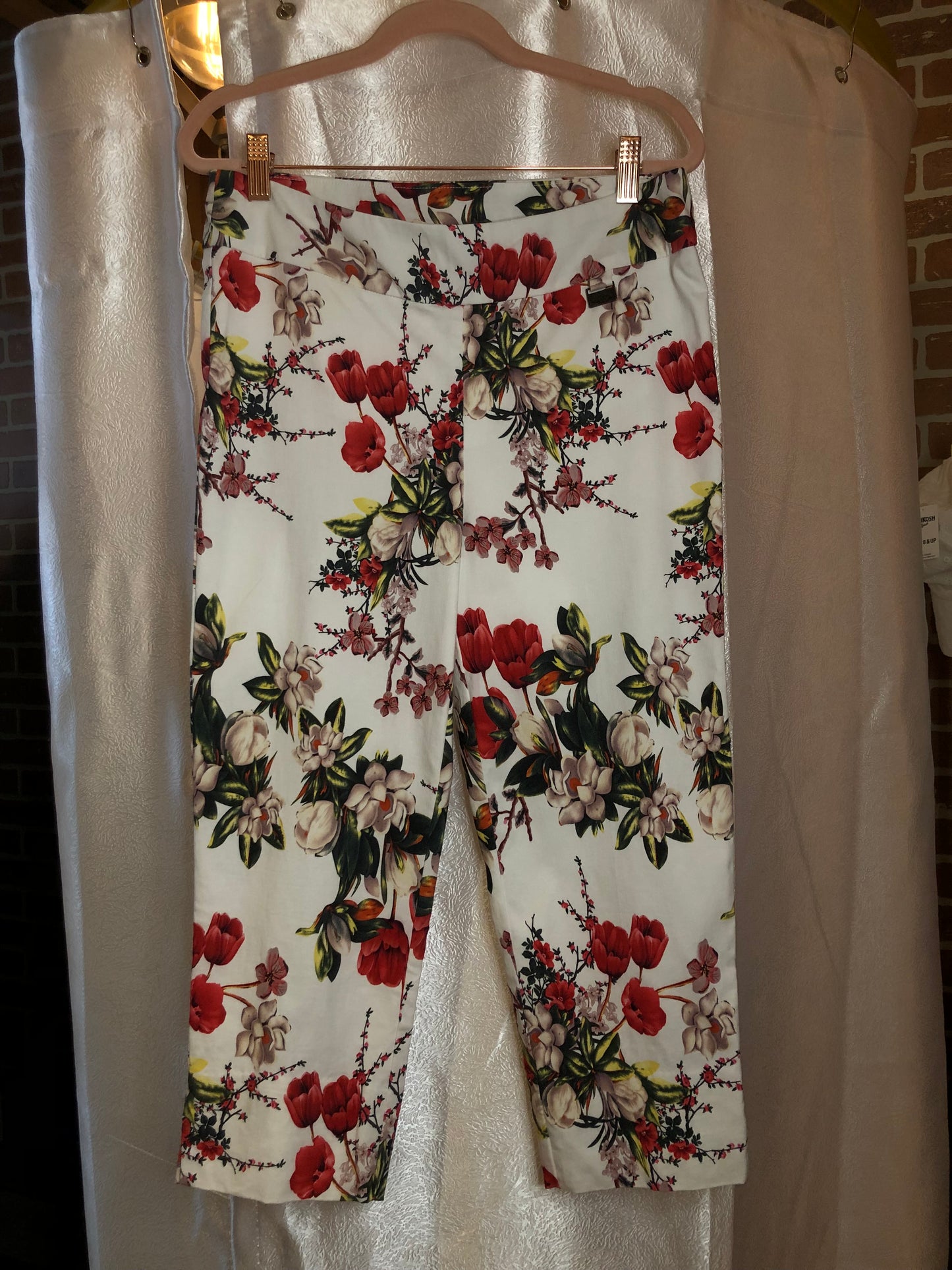 Michael Tyler Floral Pants Sz 10