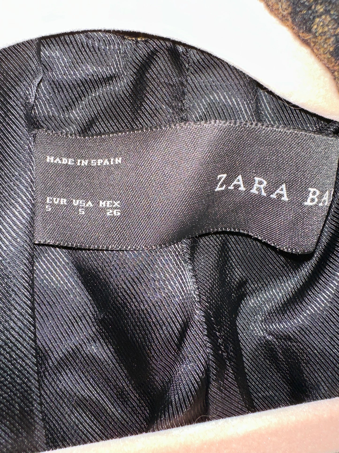 Zara Sz S Leopard Jacket