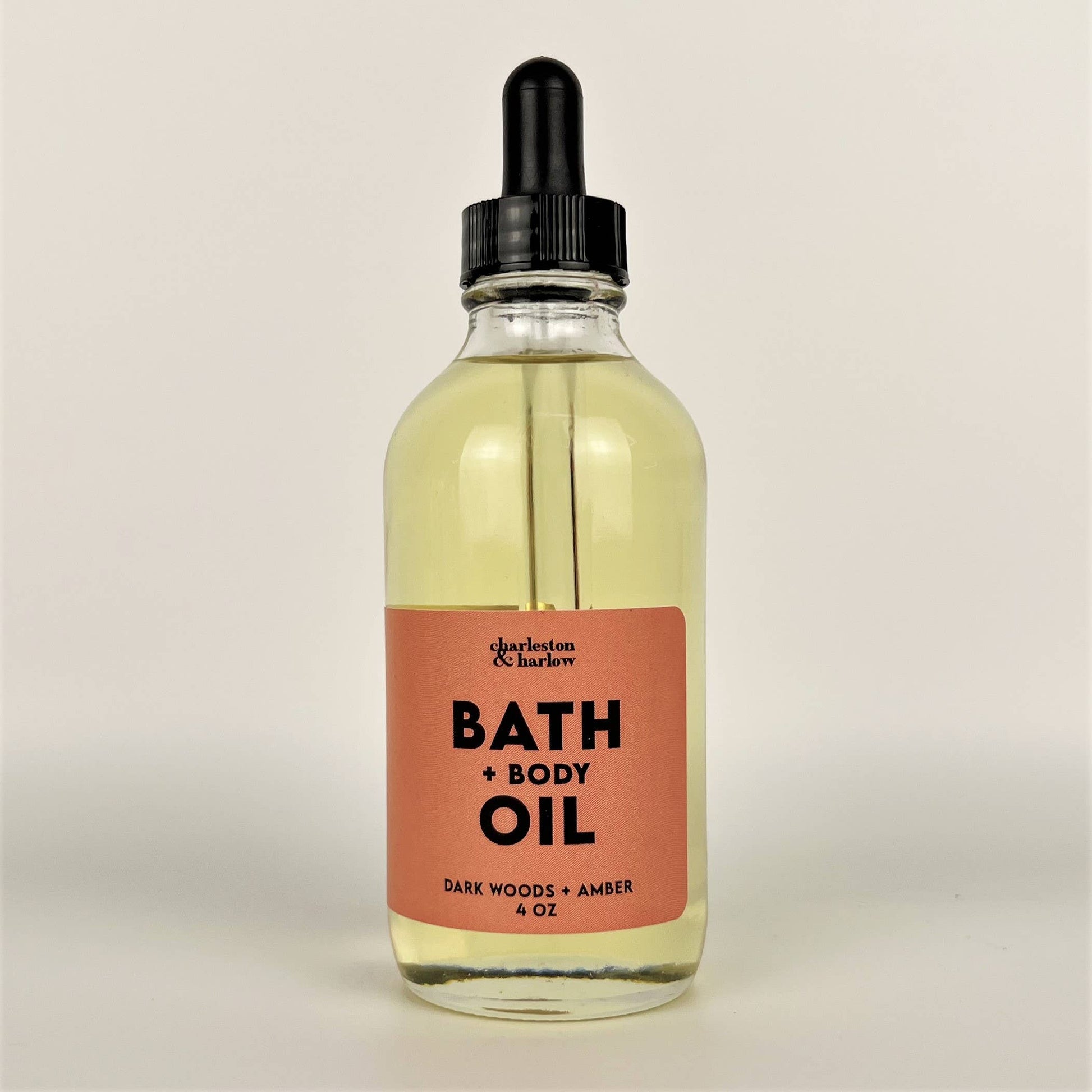 Dark Woods + Amber Bath + Body Oil